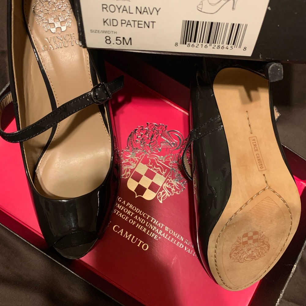 Navy Blue Pep toe by Vince Camuto